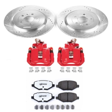 Picture of Power Stop 13-19 Ford Police Interceptor Utility Rear Z36 Truck & Tow Brake Kit w/Calipers