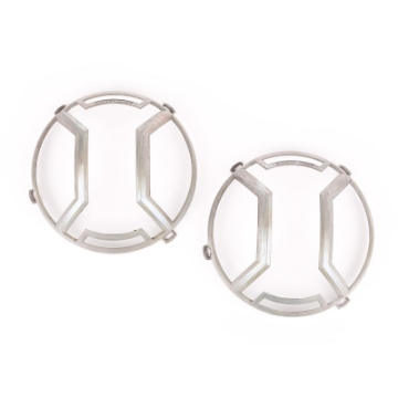 Picture of Rugged Ridge 07-18 Jeep Wrangler JK/JKU Raw Elite Headlight Euro Guards