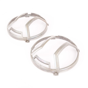 Picture of Rugged Ridge 07-18 Jeep Wrangler JK/JKU Raw Elite Headlight Euro Guards