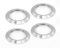 Picture of Rugged Ridge AC Vent Bezels Billet 07-10 Jeep Wrangler