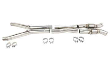 Picture of Kooks 09-13 Chevrolet Corvette Base Grand Sport 1-3-4 x 3 Header & Catted X-Pipe Kit