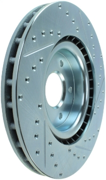 Picture of StopTech Select Sport Nissan Slotted and Drilled Right Front Rotor