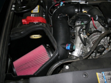 Picture of Airaid 07-10 Chevrolet/GMC Duamax LMM 6.6L DSL MXP Intake System w/ Tube (Oiled / Red Media)