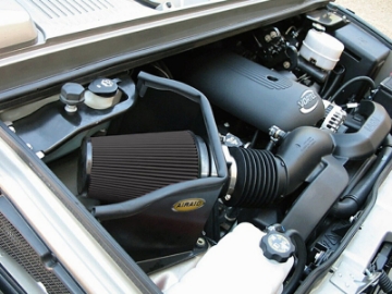Picture of Airaid 07-09 Hummer H2/SUT 6.0L CAD Intake System w/o Tube (Dry / Black Media)