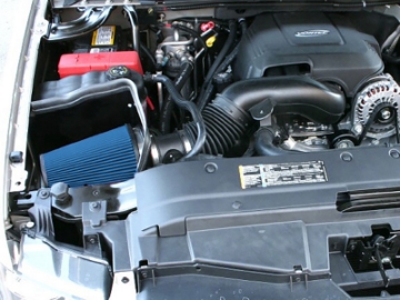 Picture of Airaid 07-08 Chevy Avalanche/Sierra/Silverado/Tahoe CAD Intake System w/o Tube (Dry / Blue Media)