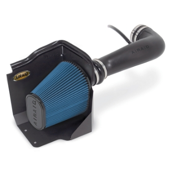 Picture of Airaid 09-13 GM Truck/SUV (w/ Elec Fan/excl 11 6.0L) CAD Intake System w/ Tube (Dry / Blue Media)