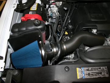 Picture of Airaid 09-10 GM Trucks 6.0L w/ Mech Fans CAD Intake System w/ Tube (Dry / Blue Media)
