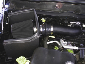 Picture of Airaid 02-05 Dodge Ram 4.7L CAD Intake System w/ Tube (Dry / Black Media)