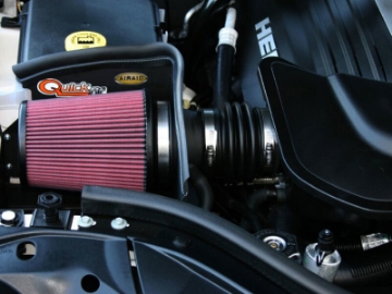 Picture of Airaid 05-09 Jeep Grand Cherokee 5.7L Hemi CAD Intake System w/ Tube (Oiled / Red Media)