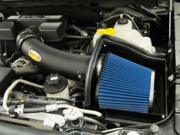 Picture of Airaid 10-14 Ford SVT Raptor / 11-13 F-150 6.2L CAD Intake System w/ Tube (Dry / Blue Media)