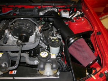 Picture of Airaid 07-09 Shelby GT500 Mustang MXP Intake System w/ Tube (Dry / Red Media)