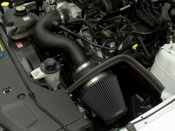 Picture of Airaid 2010 Ford Mustang 4.0L MXP Intake System w/ Tube (Dry / Black Media)