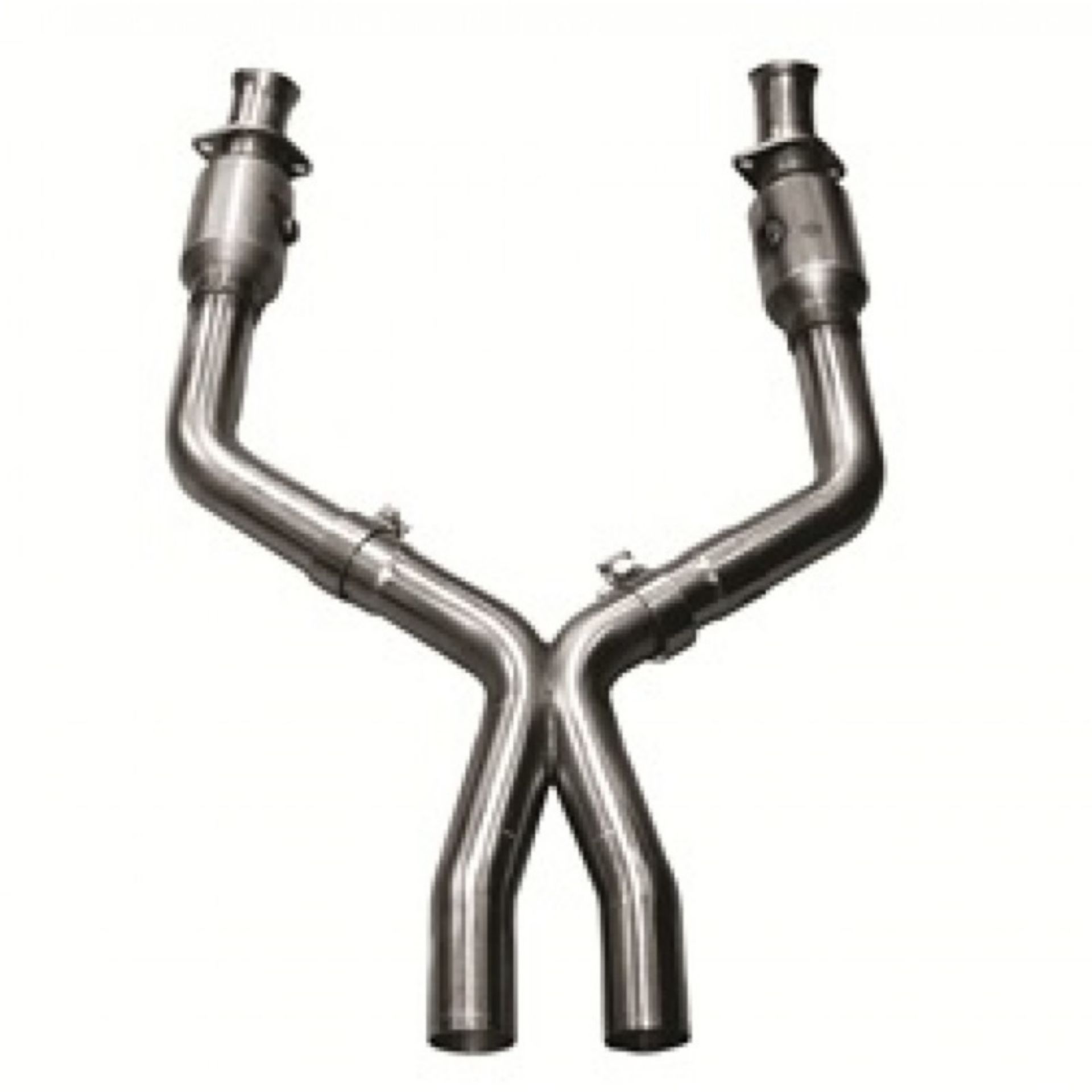 Picture of Kooks 05-10 Ford Mustang GT 4-6L 3V Auto-Manual 3in x 3in Race Exhaust Cat X Pipe Kooks HDR Req