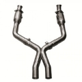 Picture of Kooks 05-10 Ford Mustang GT 4-6L 3V Auto-Manual 3in x 2 1-2in OEM Cat X Pipe Kooks HDR Req