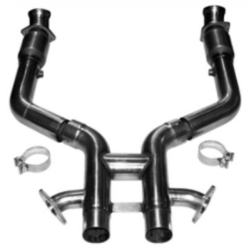 Picture of Kooks 12-13 Ford Mustang GT 5-0L 4V -302 Boss Edition 3in x 2 3-4in OEM Cat H Pipe SS