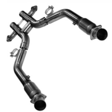 Picture of Kooks 12-13 Ford Mustang GT 5-0L 4V -302 Boss Edition 3in x 2 3-4in OEM Cat H Pipe SS