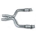 Picture of Kooks 07-10 Ford Shelby GT-500 5-4L 4V 3in x 2 1-2in OEM Cat SS X-Pipe Kooks HDR Req
