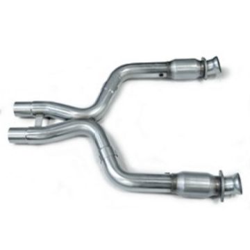 Picture of Kooks 07-10 Ford Shelby GT-500 5-4L 4V 3in x 2 1-2in OEM Cat SS X-Pipe Kooks HDR Req