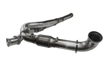 Picture of Kooks 10-14 Ford Raptor SVT 6-2L 4V ALL 3in SS OEM Cat Y Pipe