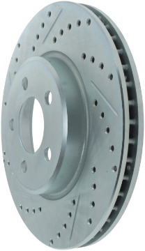 Picture of StopTech Select Sport 06-17 Dodge Charrger/14-17 Chrysler 300 Slotted & Drilled Front Right Rotor