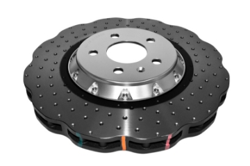 Picture of DBA 14-20 Audi A6 w-345mm Front Rotor Front 5000 Series Cross Drilled Rotor w-Silver Hat