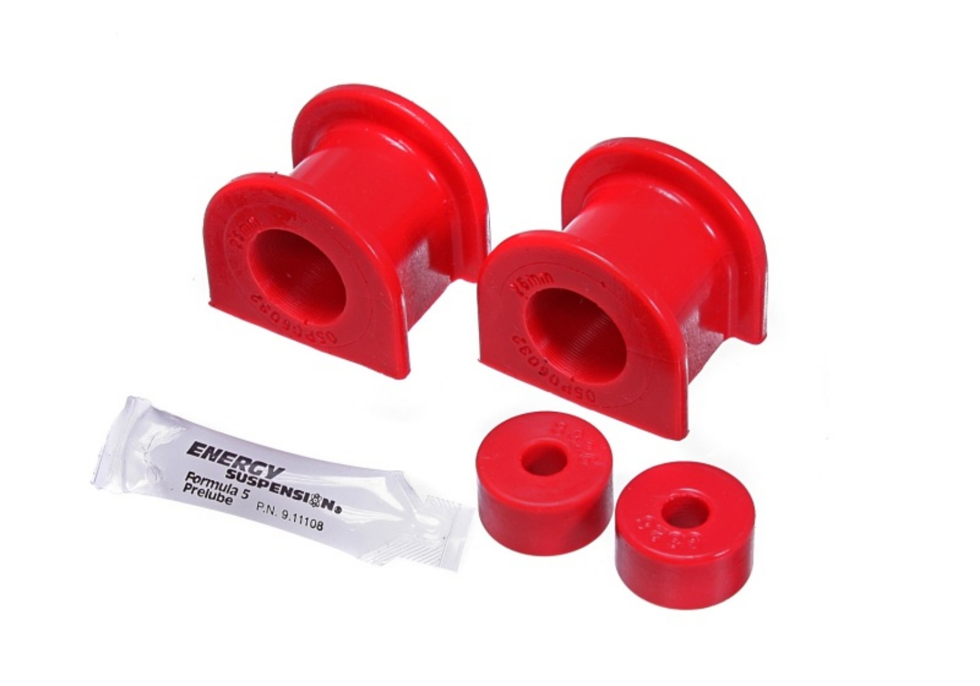 Picture of Energy Suspension 1996-2009 Toyota 4Runner Front Sway Bar Bushings Red