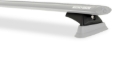 Picture of Rhino-Rack 18-21 Jeep Wrangler 4 Door SUV Heavy Duty RCL 3 Bar Backbone Roof Rack - Silver