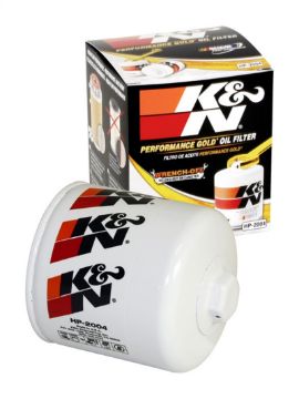 Picture of K&N 87-92 Supra Non-Turbo - 99-04 Grand Cherokee 4-0 Performance Gold Oil Filter