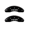 Picture of MGP Front set 2 Caliper Covers Engraved Front HHR Black finish silver ch