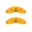 Picture of MGP 4 Caliper Covers Engraved Front & Rear Oval logo-Ford Yellow finish black ch