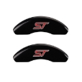Picture of MGP 4 Caliper Covers Engraved Front & Rear No bolts-ST Black finish silver ch
