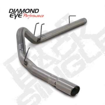 Picture of Diamond Eye KIT 4in DPF-BACK SGL SS 08-09 6 4L F250-F350 PCKGD BX46X14X14OD EL-PL 44inX13 5inX13 5in
