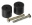 Picture of Prothane 97-04 Jeep TJ Rear Bump Stop Spacer Kit - Black