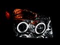 Picture of ANZO 2004-2007 Nissan Armada Projector Headlights w/ Halo Chrome (CCFL)