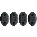 Picture of ANZO 1999-2010 Ford F-350 LED Fender Light Kit Smoke 2pc Amber / 2pc Red