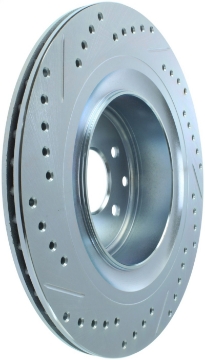 Picture of StopTech Select Sport 08-13 Infiniti G37 Slotted and Drilled Left Rear Brake Rotor