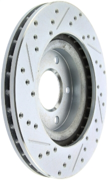 Picture of StopTech Select Sport 07-12 Chrysler Sebring Slotted / Drilled Left Front Rotor