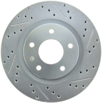 Picture of StopTech Select Sport 07-12 Chrysler Sebring Slotted / Drilled Left Front Rotor