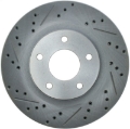 Picture of StopTech Select Sport 07-12 Chrysler Sebring Slotted / Drilled 1PC Right Front Rotor