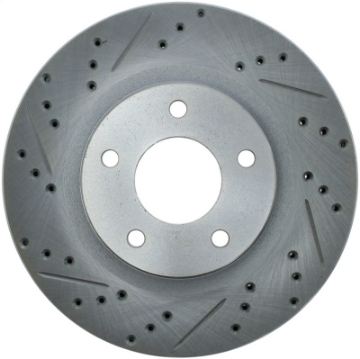 Picture of StopTech Select Sport 07-12 Chrysler Sebring Slotted / Drilled 1PC Right Front Rotor