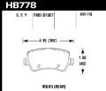 Picture of Hawk 16-17 Volvo S60/16-17 Volvo V60 LTS Street Rear Brake Pads