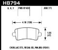 Picture of Hawk 13-15 Cadillac XTS HPS 5.0 Rear Brake Pads