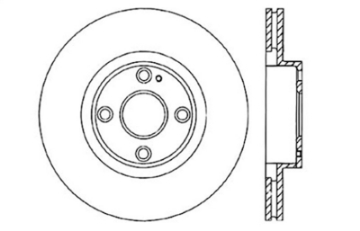 Picture of StopTech 01-05 Miata MX-5 Hard Suspension / 04-05 MX-5 MazdaSpeed SportStop Slotted & Drilled Left