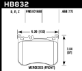 Picture of Hawk 14-17 Mercedes-Benz S550 / 13-15 Mercedes-Benz SL550 Sport HPS 5.0 Front Brake Pads
