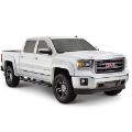 Picture of Bushwacker 16-17 Ford F-150 Styleside Pocket Style Flares 4pc 78.9/67.1/97.6in Bed - Shadow Black