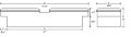 Picture of Lund Universal Aluminum Gull Wing Cross Box - Black
