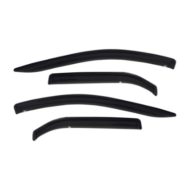 Picture of Westin 2003-2009 Toyota 4Runner Wade Slim Wind Deflector 4pc - Smoke