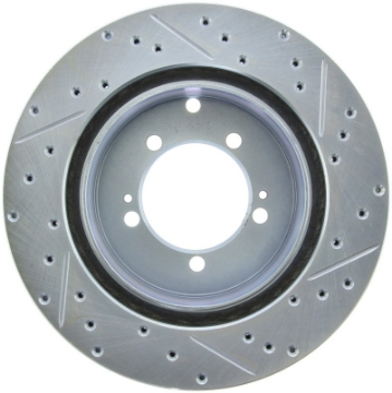 Picture of StopTech Select Sport Drilled & Slotted Rotor - Front Left