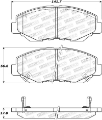 Picture of StopTech Street Brake Pads