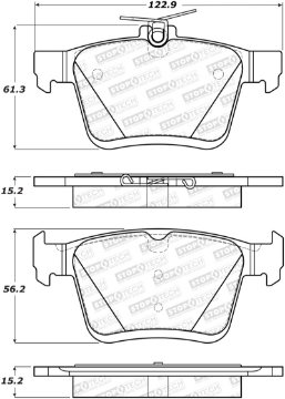 Picture of StopTech Street Brake Pads - Front/Rear